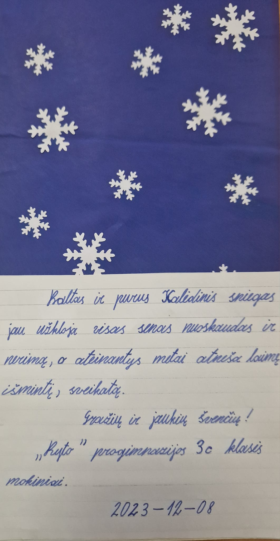 Džiugu kai aplanko jaunimas